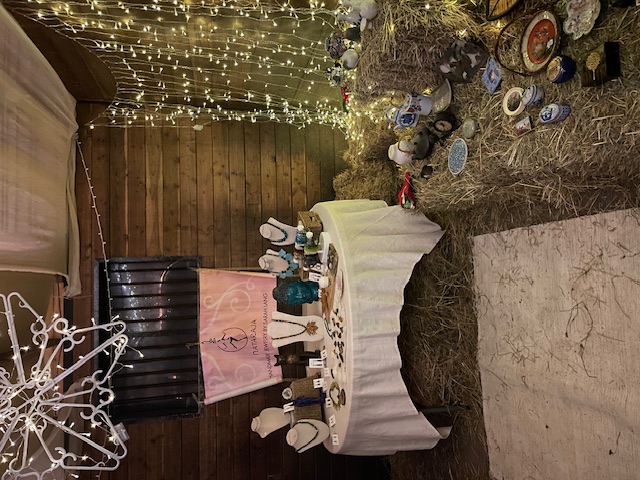 Handmade Jewelry Barn Market Stall